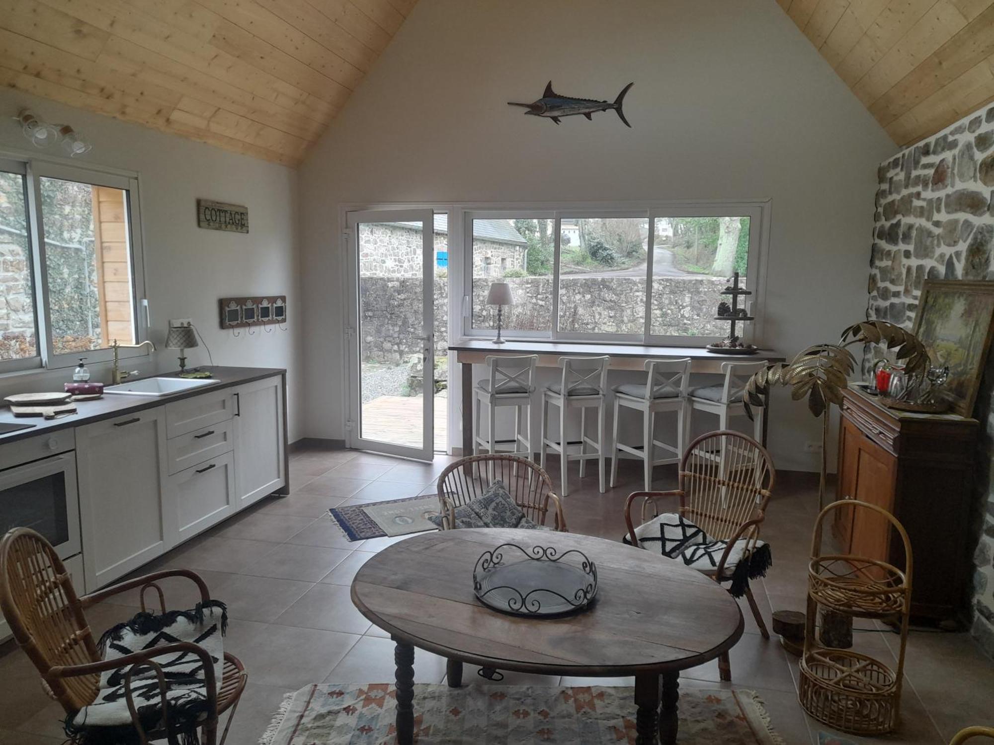 Le Cottage Crozon Bagian luar foto
