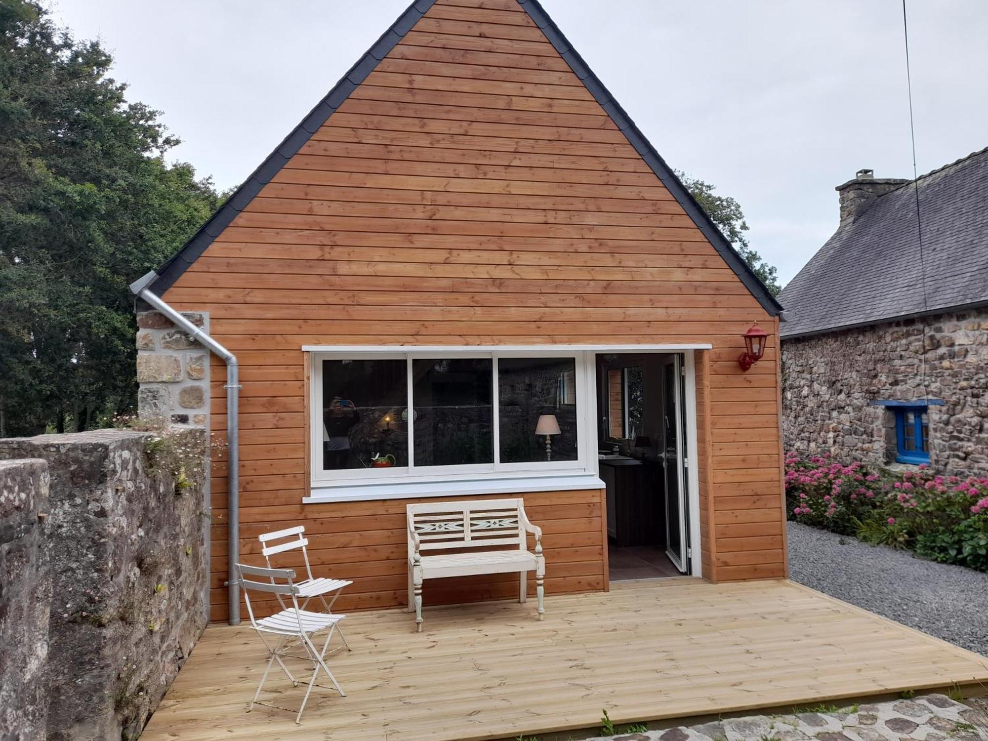 Le Cottage Crozon Bagian luar foto
