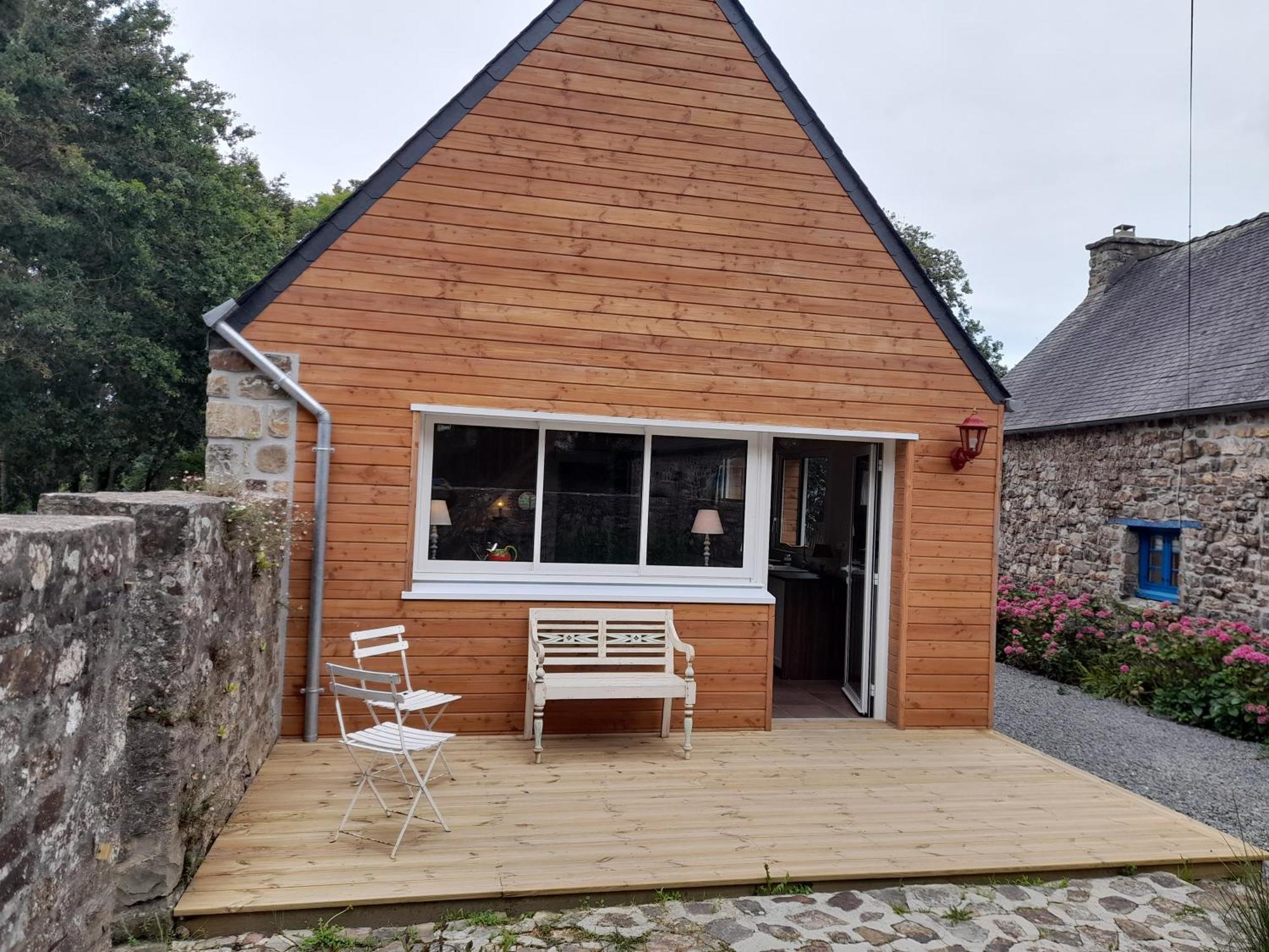 Le Cottage Crozon Bagian luar foto